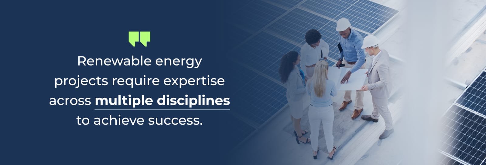 Meet the Renewable Energy Dream Team: 6 Advisors Your Project Can’t Succeed Without